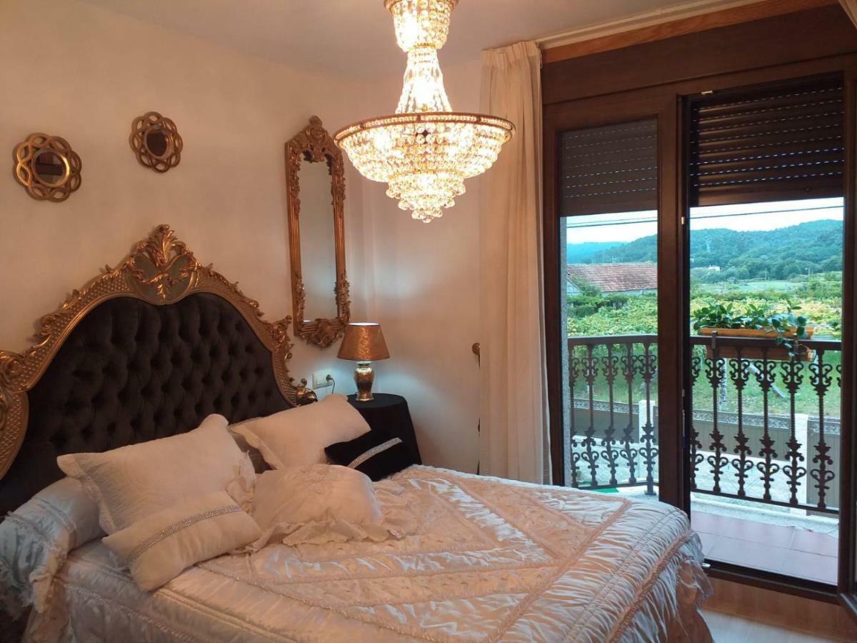 卡尔达斯·德·雷斯Casa Victoria Garden Con Jacuzzi Y Piscina别墅 外观 照片